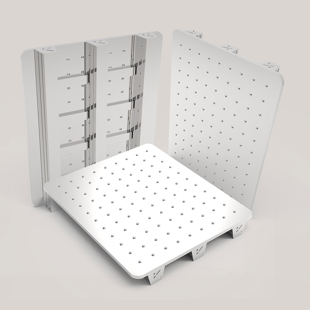 high-quality galvanized steel pallets by Khambatis Pakistan