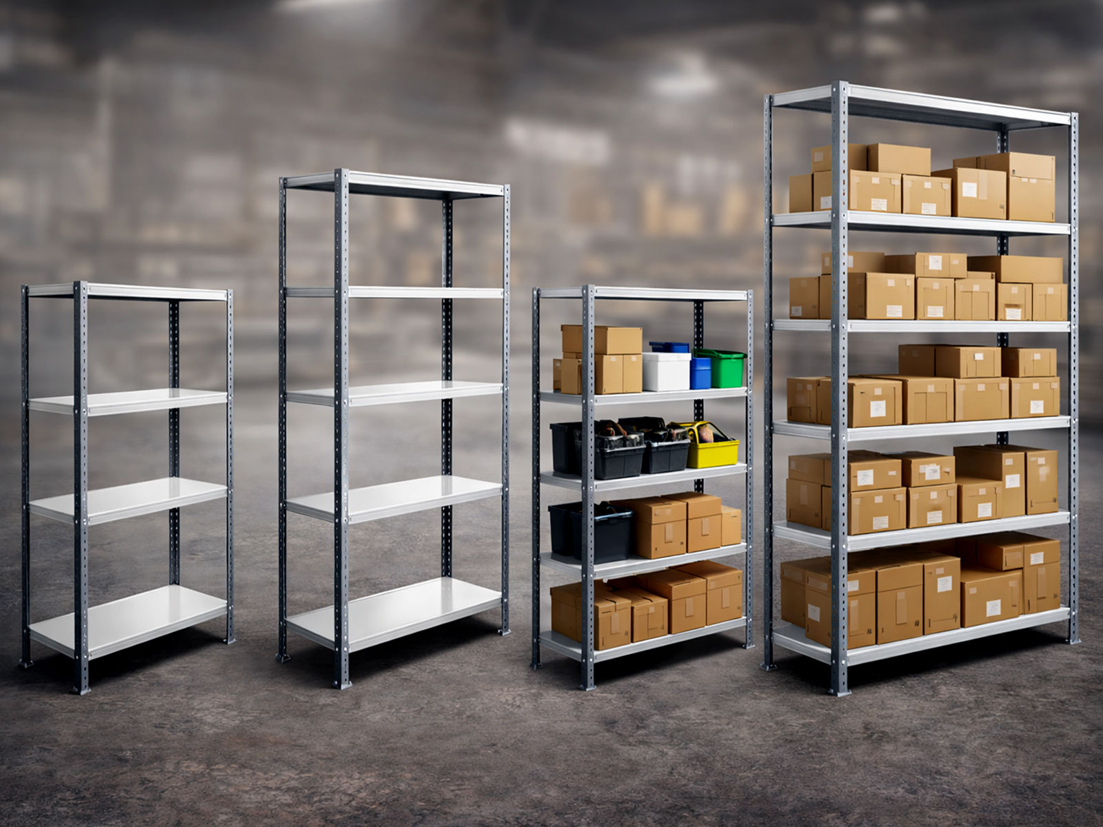 Slotted Angle Shelving in Pakistan