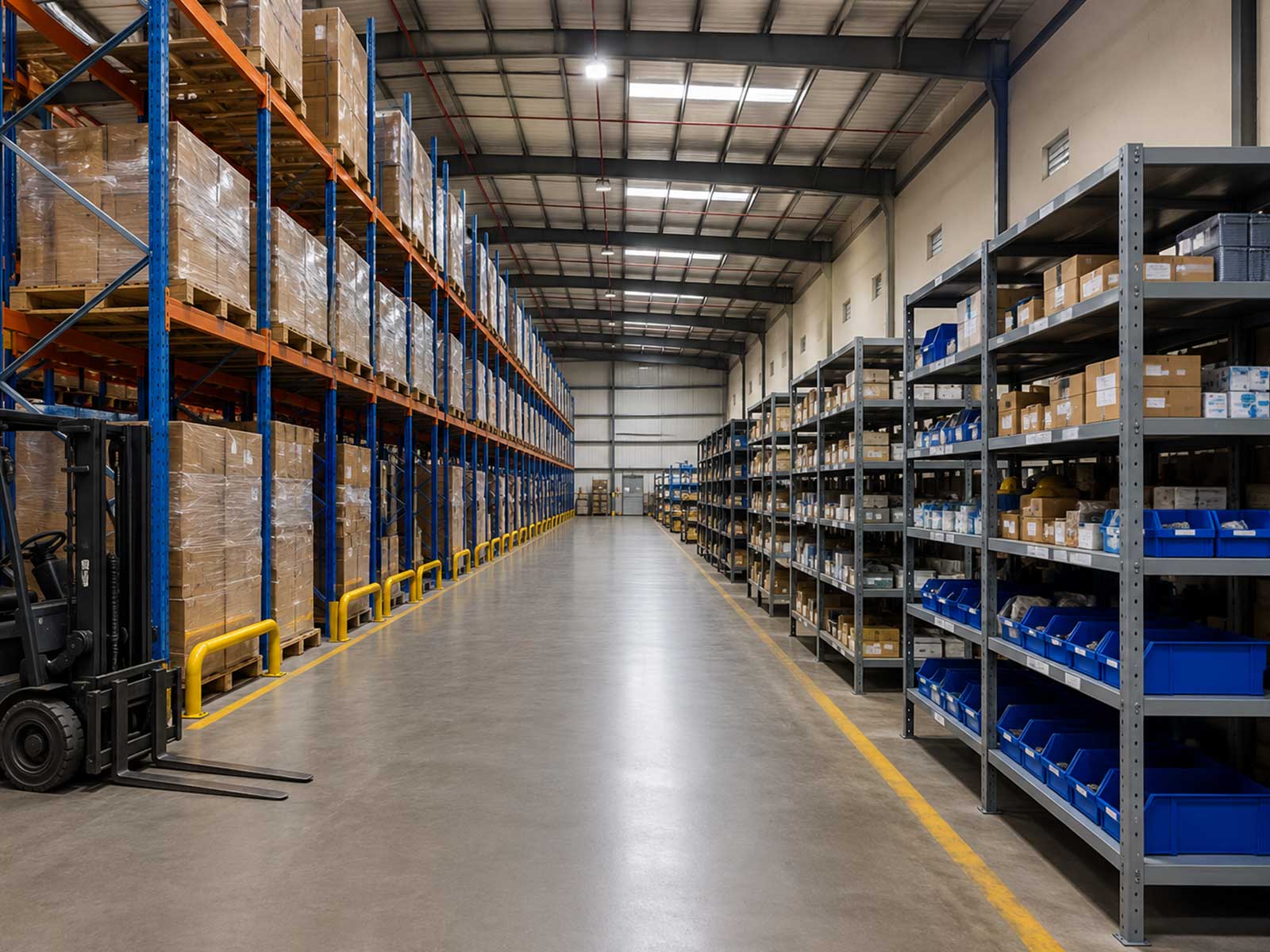 Industrial pallet racking vs steel shelving comparison guide Pakistan